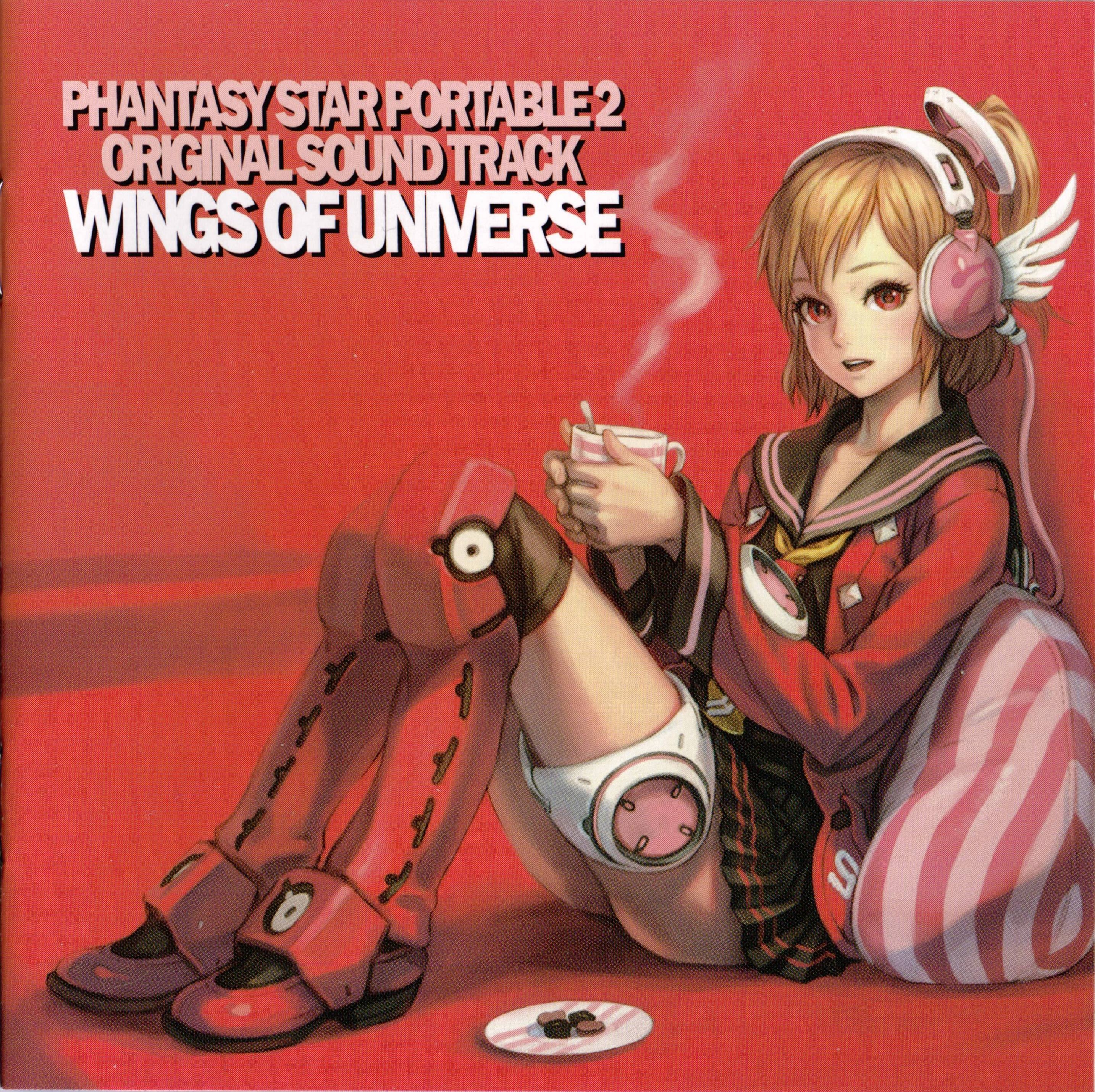 PHANTASY STAR PORTABLE 2 ORIGINAL SOUND TRACK WINGS OF UNIVERSE